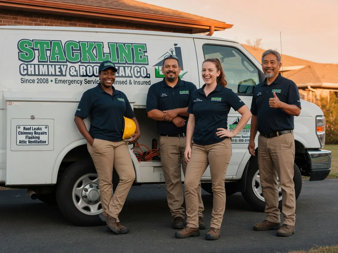 Chimney flashing repair company in Roy, UT